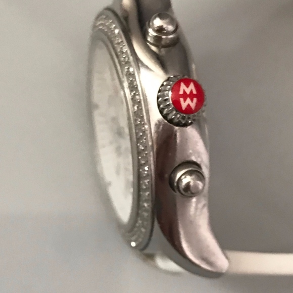 Michele Jetway Diamond Bezel Watch - Picture 7 of 10